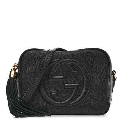Gucci Pebbled Calfskin Small Soho Disco Bag Black 1 of 12