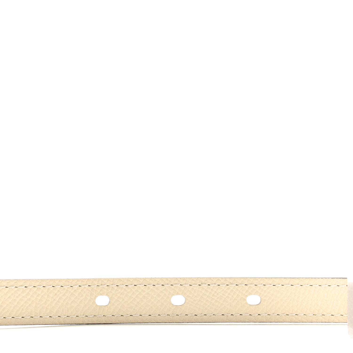 Hermes Epsom 15mm Pop H Belt 75 Craie 3 of 7