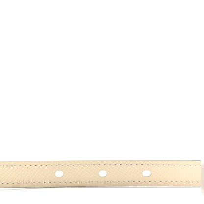 Hermes Epsom 15mm Pop H Belt 75 Craie 3 of 7