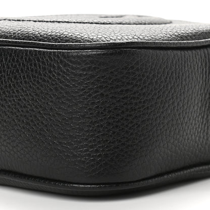 Gucci Pebbled Calfskin Small Soho Disco Bag Black 9 of 9