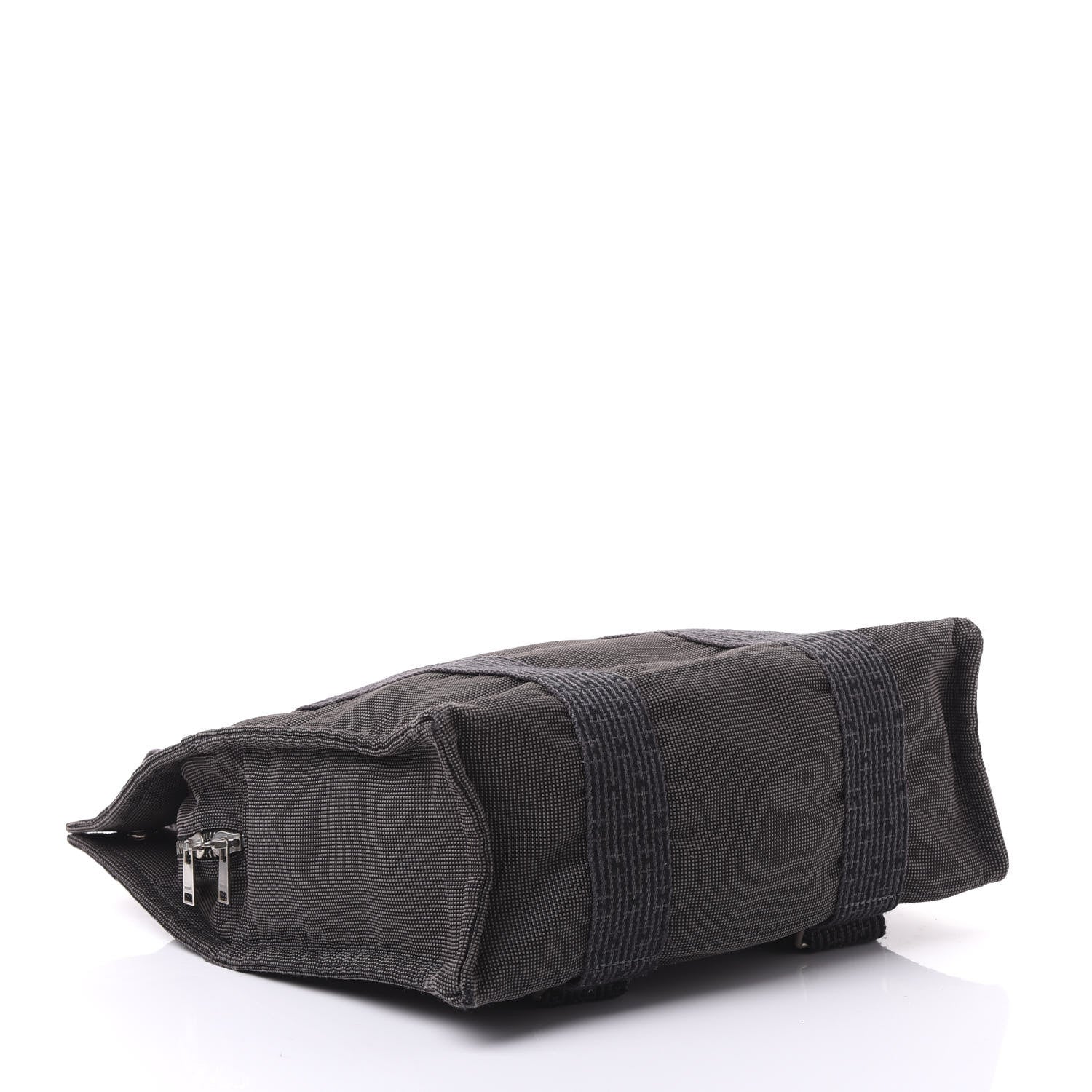 Hermes Canvas Herline Backpack Grey 3 of 8
