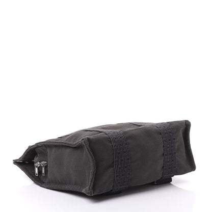 Hermes Canvas Herline Backpack Grey 3 of 8