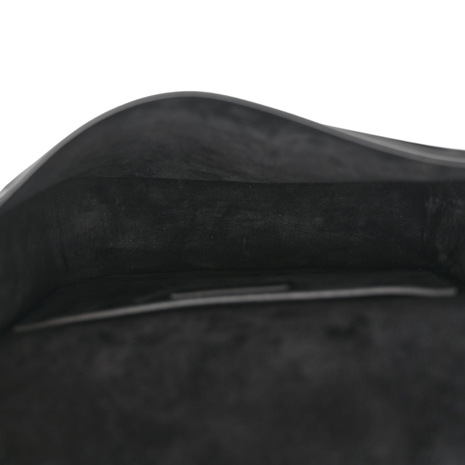 Saint Laurent Smooth Calfskin Suede Betty Stud Stripe Flap Messenger Black 5 of 14