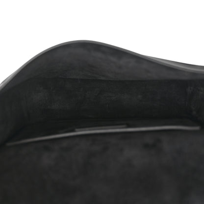 Saint Laurent Smooth Calfskin Suede Betty Stud Stripe Flap Messenger Black 5 of 14