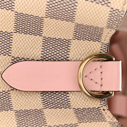 Louis Vuitton Damier Azur Neonoe MM Eau De Rose 6 of 15