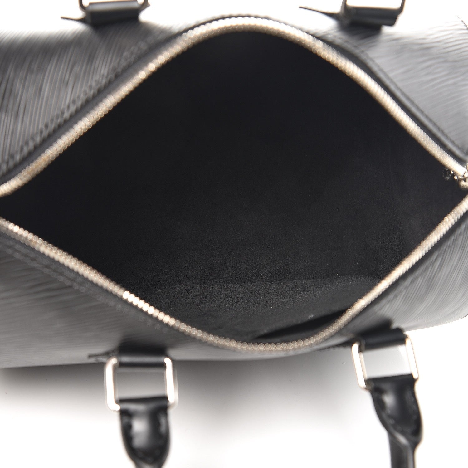 Louis Vuitton Epi Speedy Bandouliere 25 Black 6 of 8