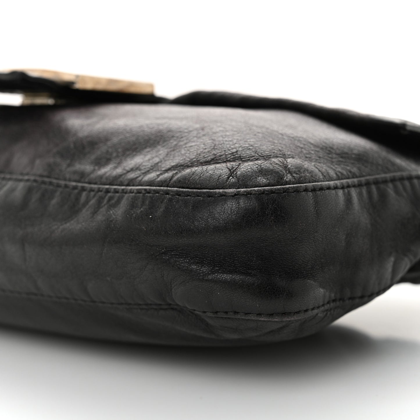 Calfskin Baguette Black