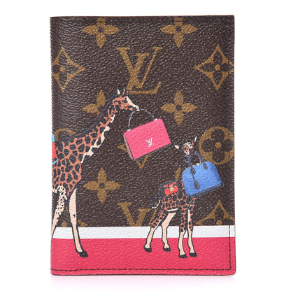 Louis Vuitton Monogram 2017 Christmas Animation Passport Cover 1 of 7