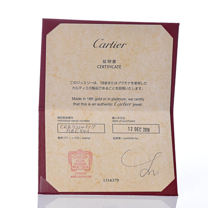 Cartier 18K Yellow Gold Diamond XS D'Amour Pendant Necklace 6 of 6