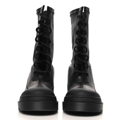Christian Dior Nappa Stretch Dior Arcade Boots 37 Black 3 of 8