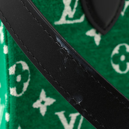 Louis Vuitton Jacquard Velvet Monogram Onthego PM Green 10 of 10