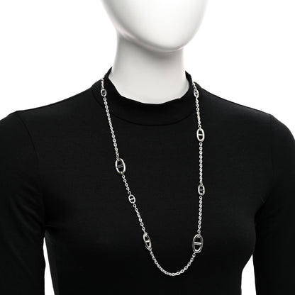 Hermes Sterling Silver Farandole Necklace 80 2 of 6