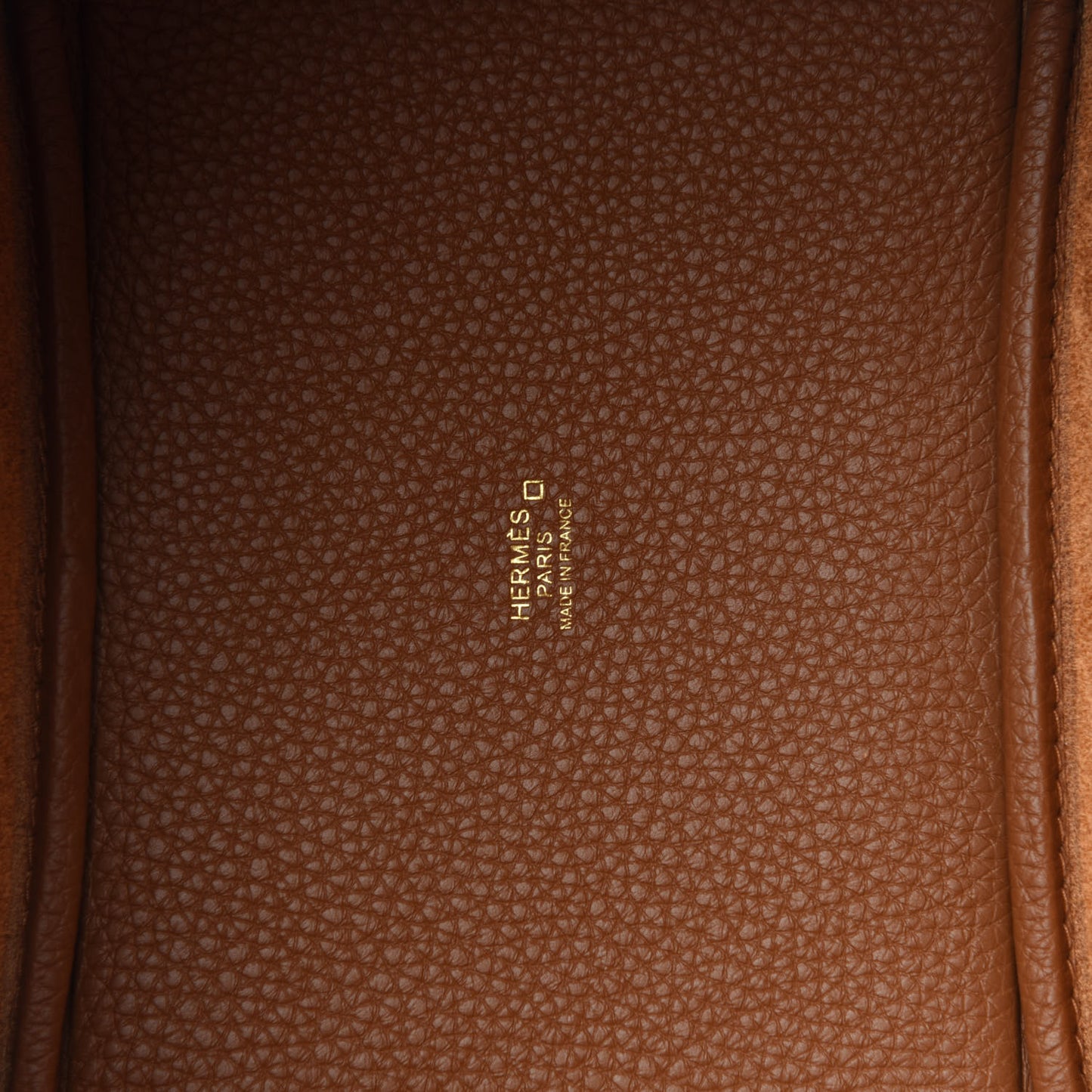 Taurillon Clemence Matte Alligator Picotin Lock Touch 18 PM Gold