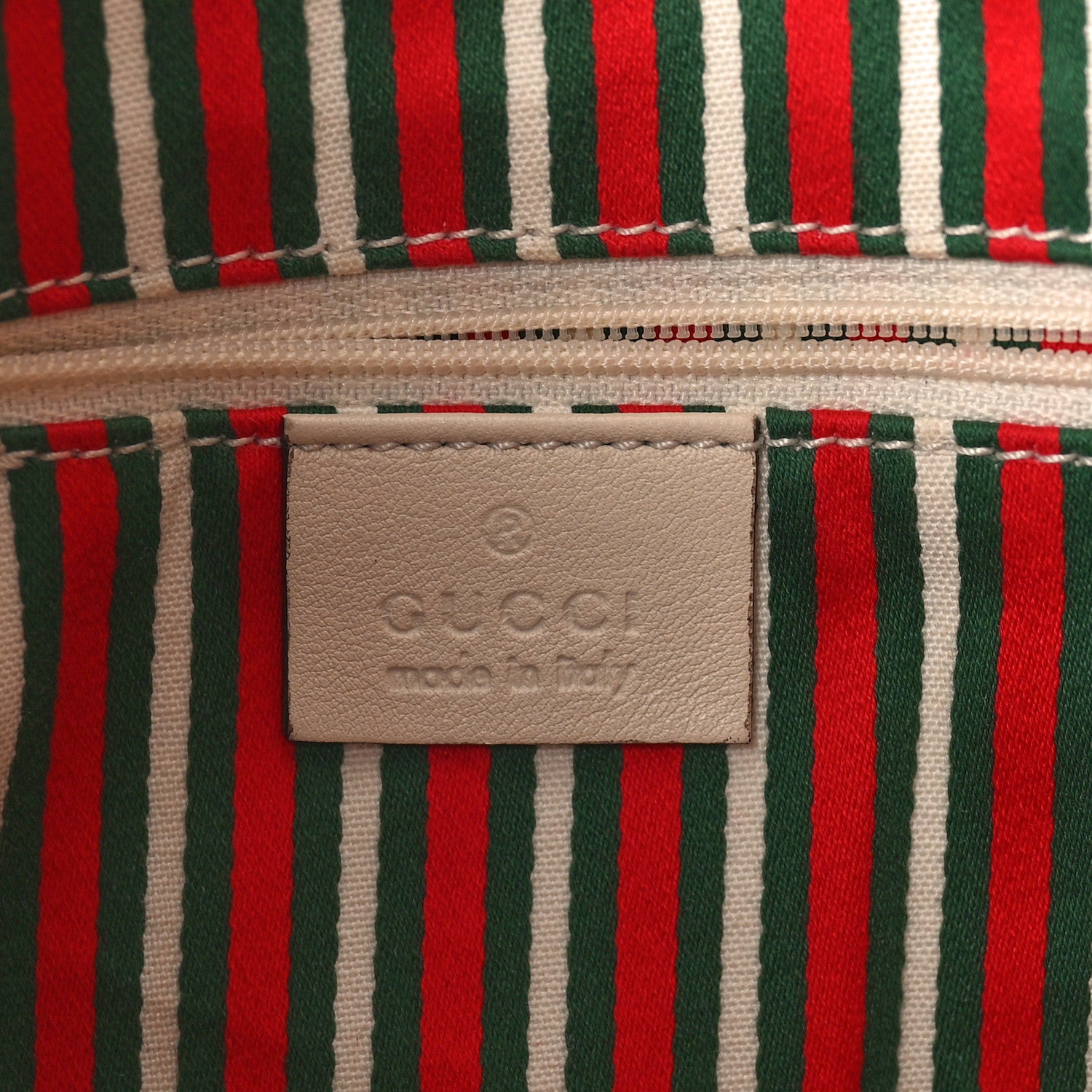Gucci Monogram Medium New Britt Hobo Off White 6 of 9