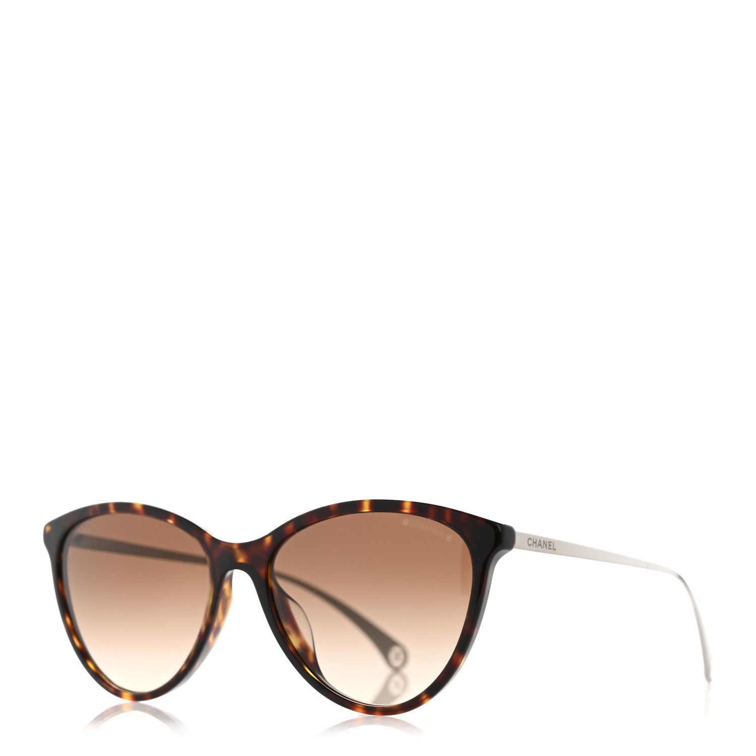 Chanel Acetate Metal Butterfly Sunglasses 5459-A Tortoise 1726361