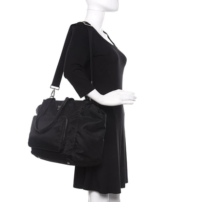 Prada Tessuto Nylon Vela Diaper Bag Black 3 of 12