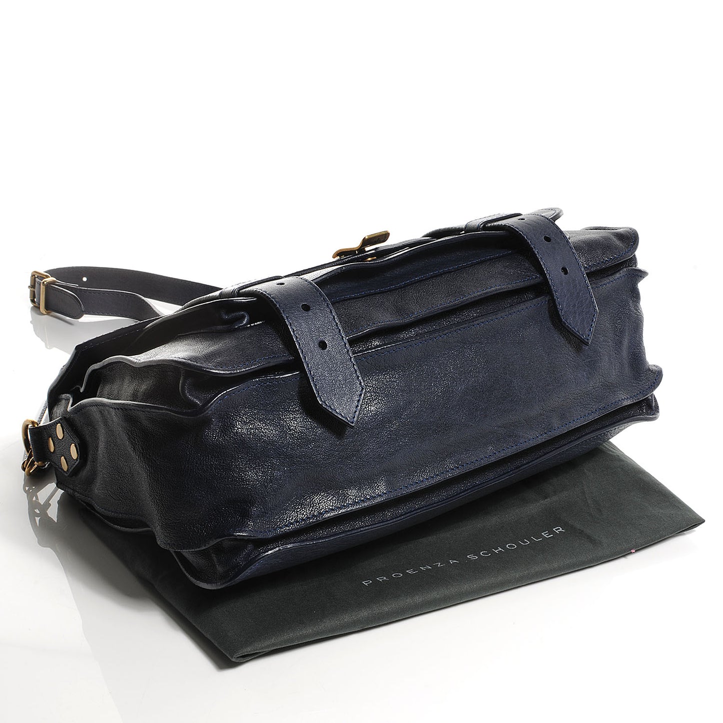 Lambskin PS1 Medium Satchel Midnight