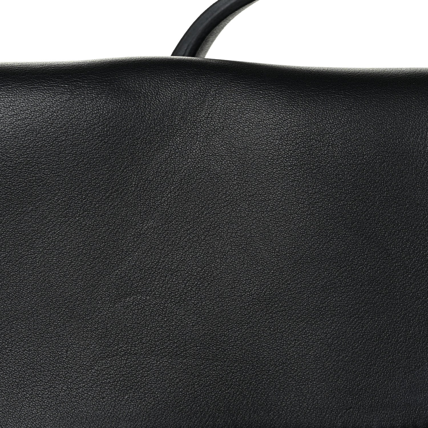 Salvatore Ferragamo Calfskin Large Sookie Satchel Black 16 of 17