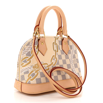 Louis Vuitton Damier Azur Nautical Alma BB 3 of 9