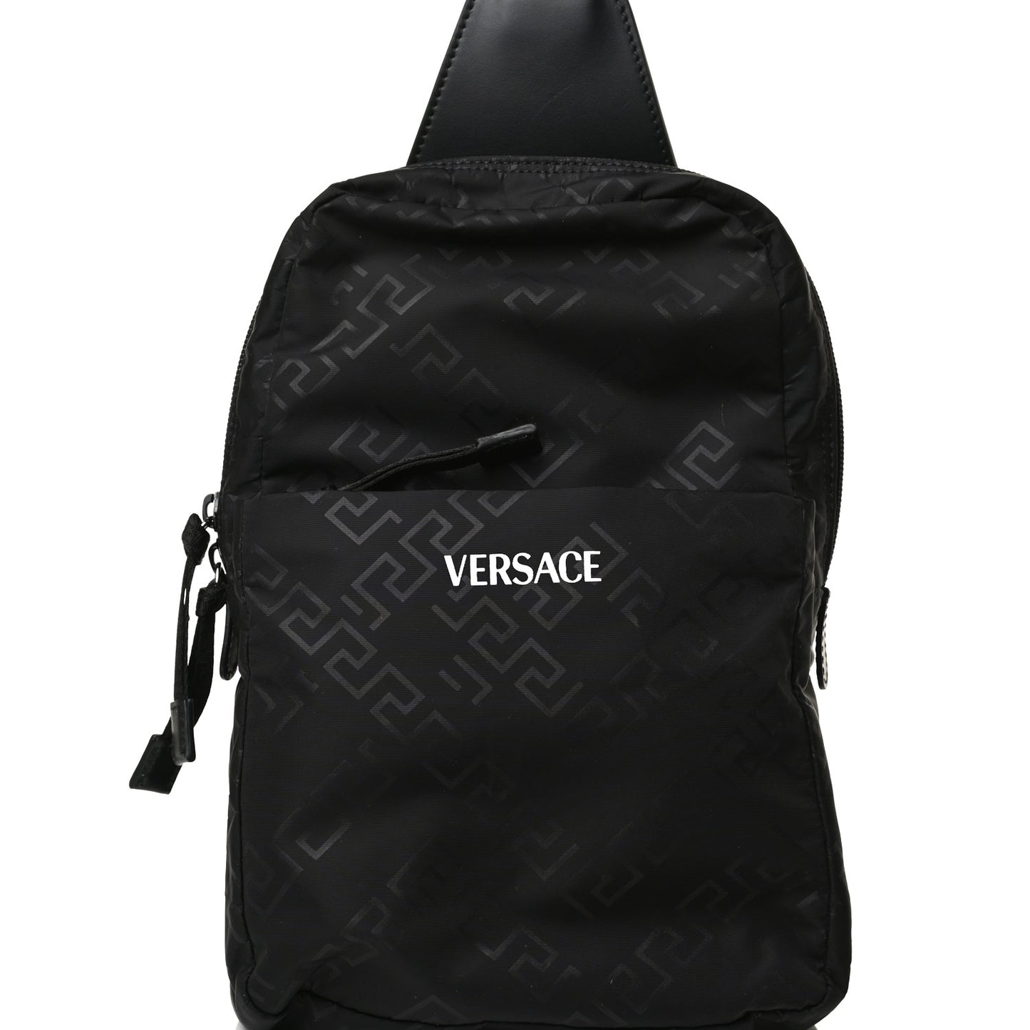 Nylon Sling Bag Black