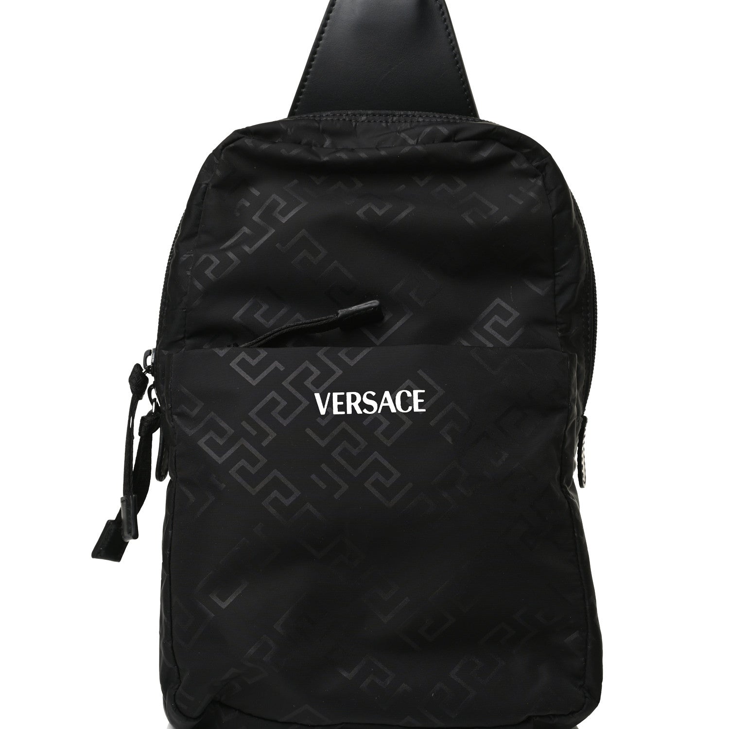 Versace Nylon Sling Bag Black 8 of 13
