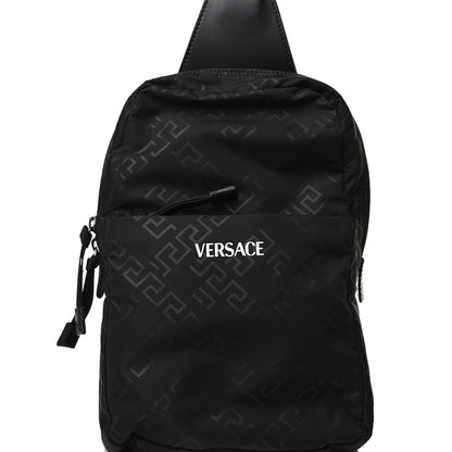 Versace Nylon Sling Bag Black 8 of 13