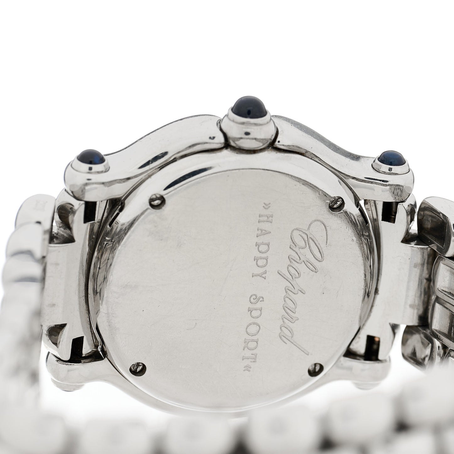 Stainless Steel 5 Diamond 26mm Happy Sport Quartz Watch