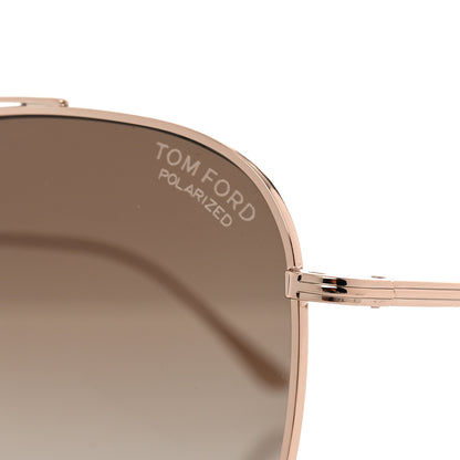 Tom Ford Metal Pilot Sunglasses FT0883 Gold 7 of 9