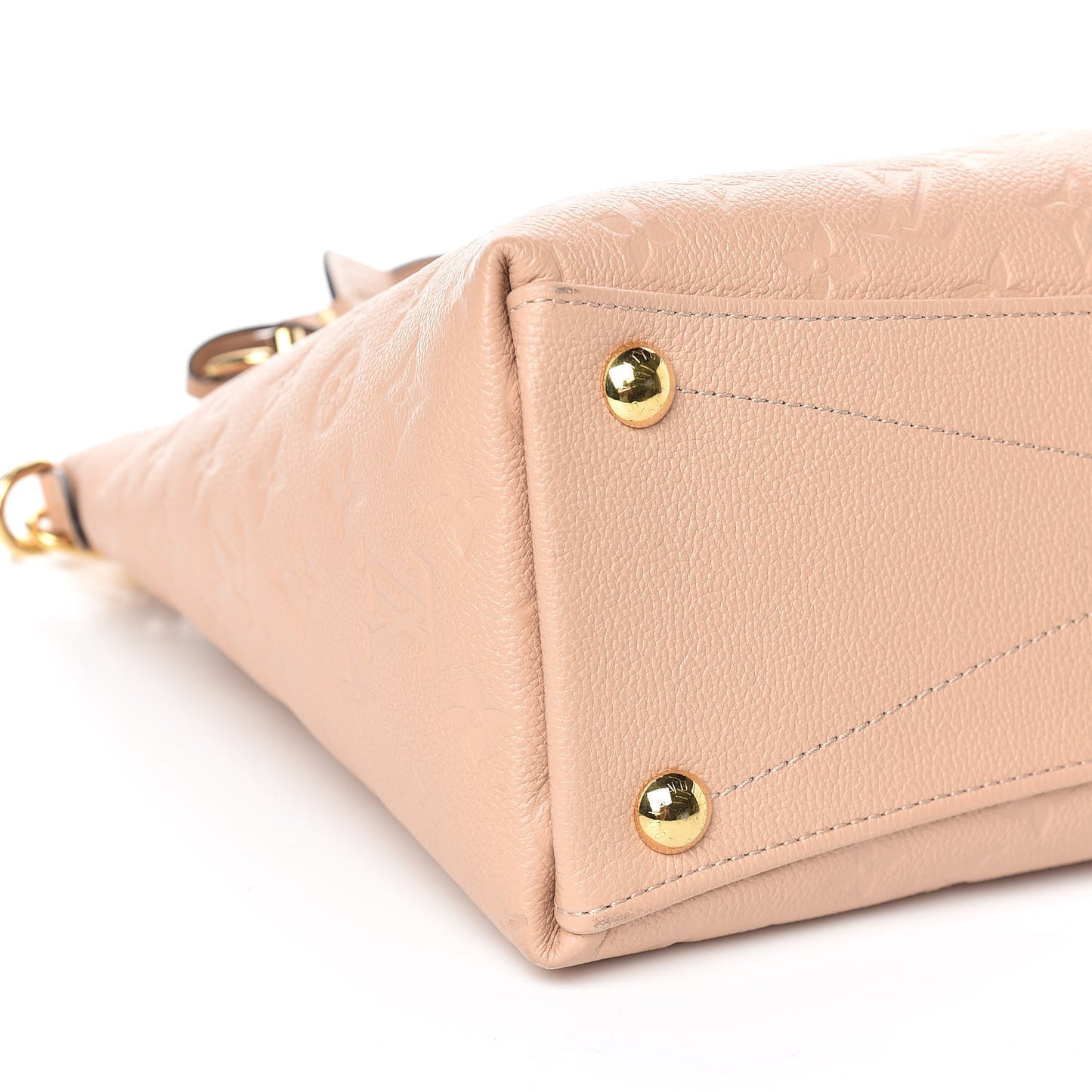 Empreinte V Tote MM Beige Rose Creme