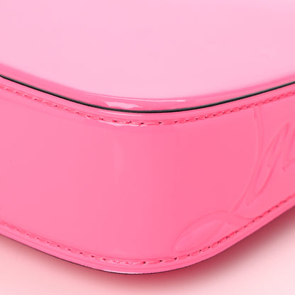 Christian Louboutin Patent Loubila Chain Clutch Piou Piou 7 of 7