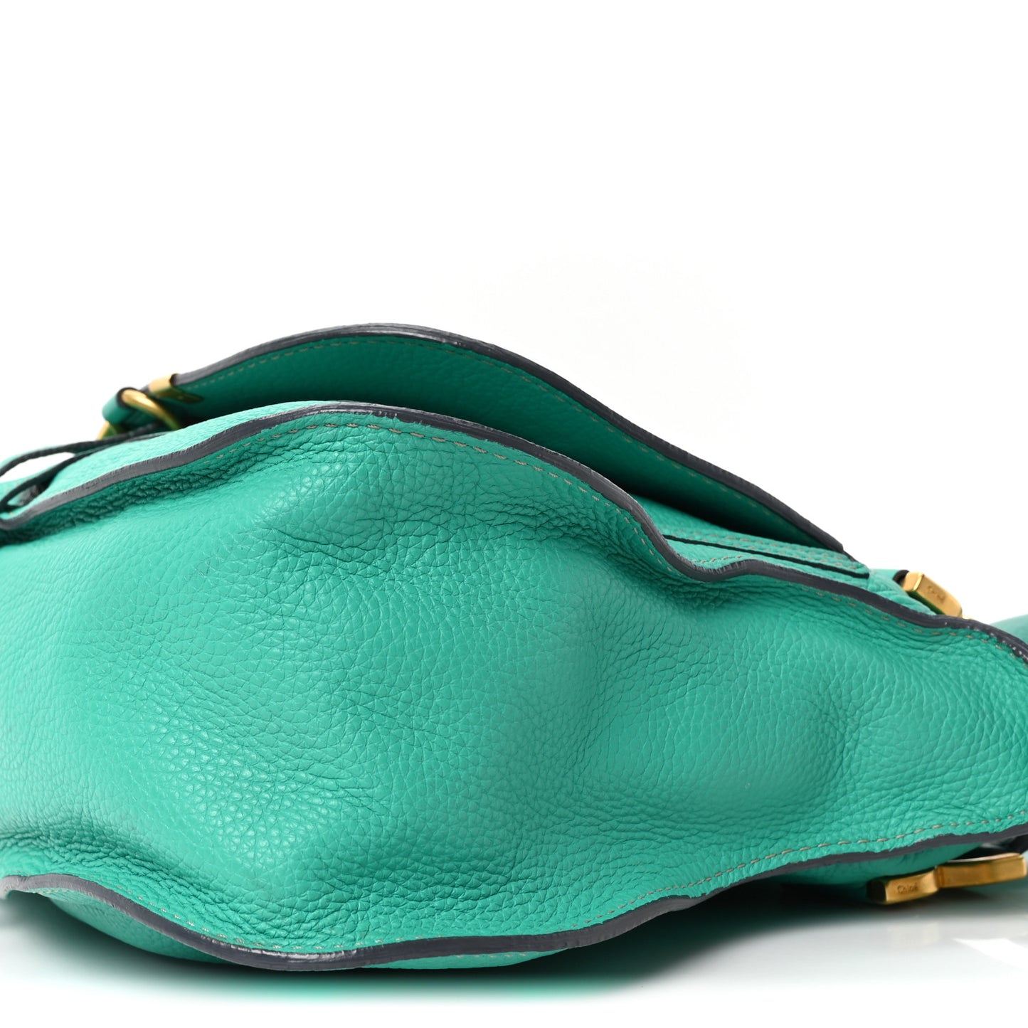 Calfskin Medium Marcie Satchel Jade Green