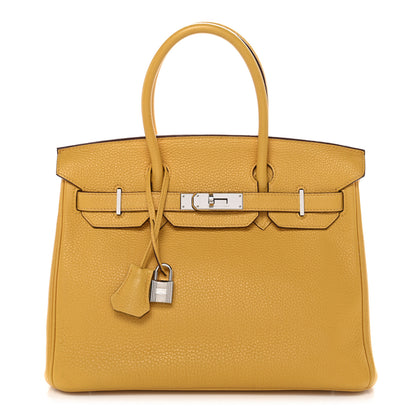 Hermes Togo Birkin 30 Soleil 1 of 12