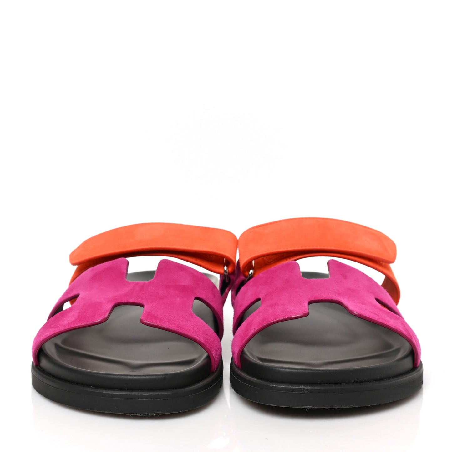 Suede Goatskin Womens Chypre Sandals 40 Rose Chapas Orange Synthetique