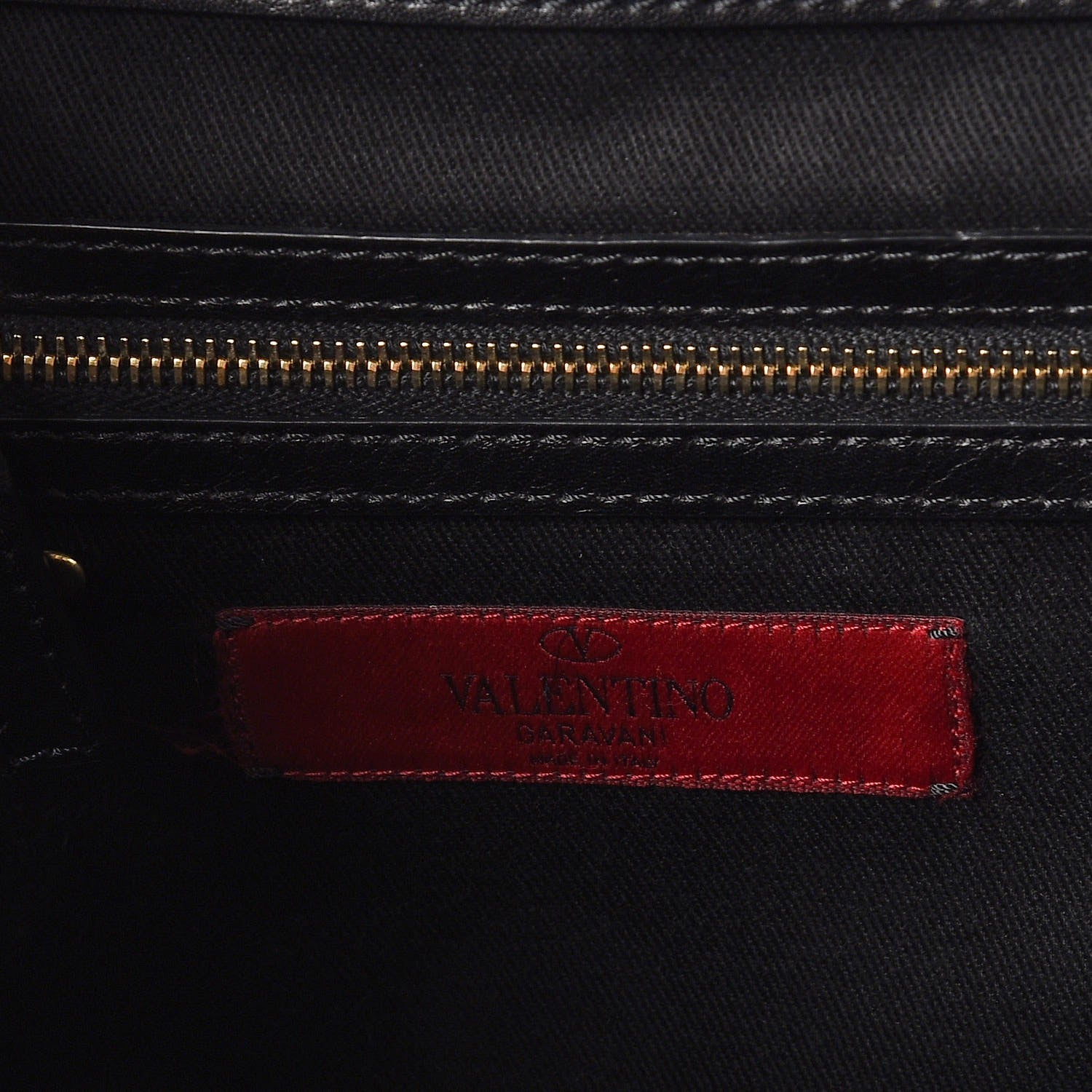 Valentino Garavani Vitello Extra Large Glam Lock Rockstud Flap Black 6 of 11