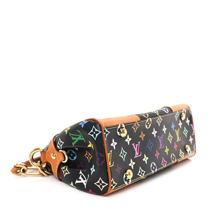 Louis Vuitton Monogram Multicolor Beverly MM Black 4 of 11