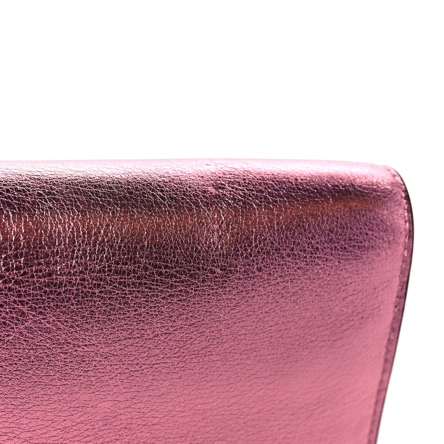 Vitello Catalan Mirror F is Fendi Medium Envelope Wallet on Chain Fuxia Chiaro