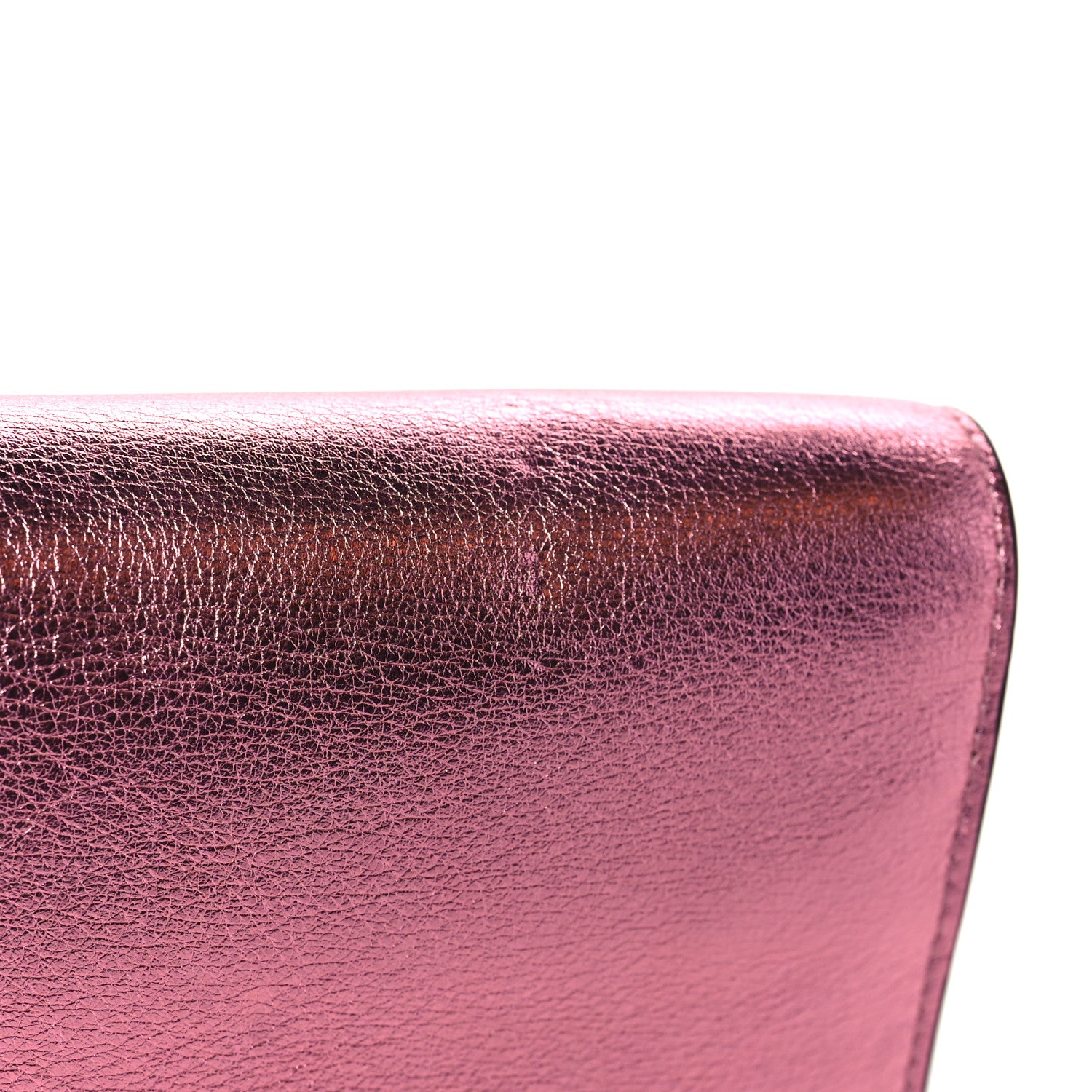 Fendi Vitello Catalan Mirror F is Fendi Medium Envelope Wallet on Chain Fuxia Chiaro 12 of 12