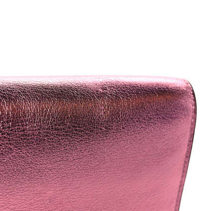 Fendi Vitello Catalan Mirror F is Fendi Medium Envelope Wallet on Chain Fuxia Chiaro 12 of 12