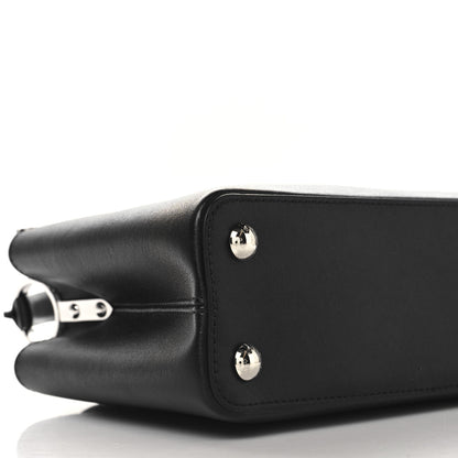 Louis Vuitton Smooth Calfskin Crystal Flowers Capucines BB Black 8 of 9