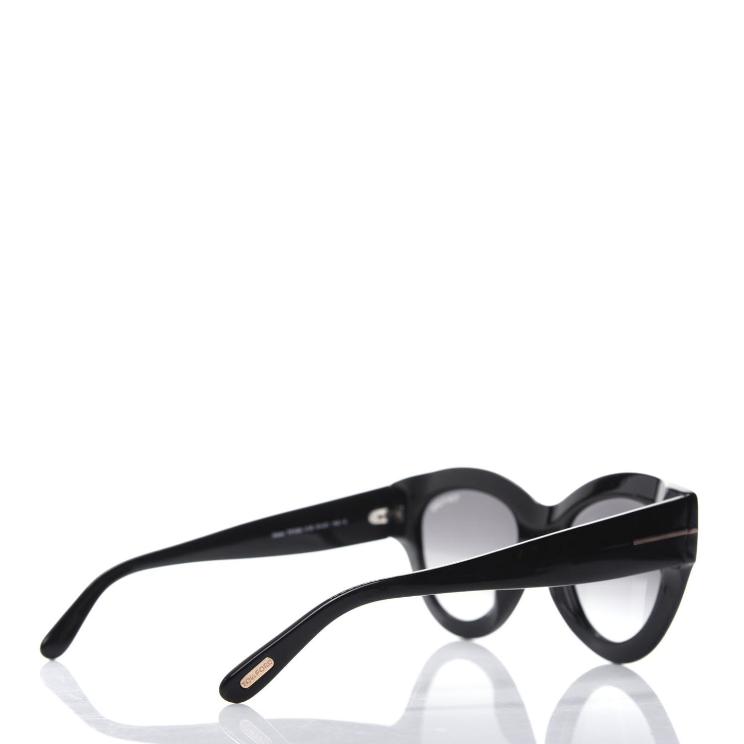 Slater Cat Eye Sunglasses TF658 Black