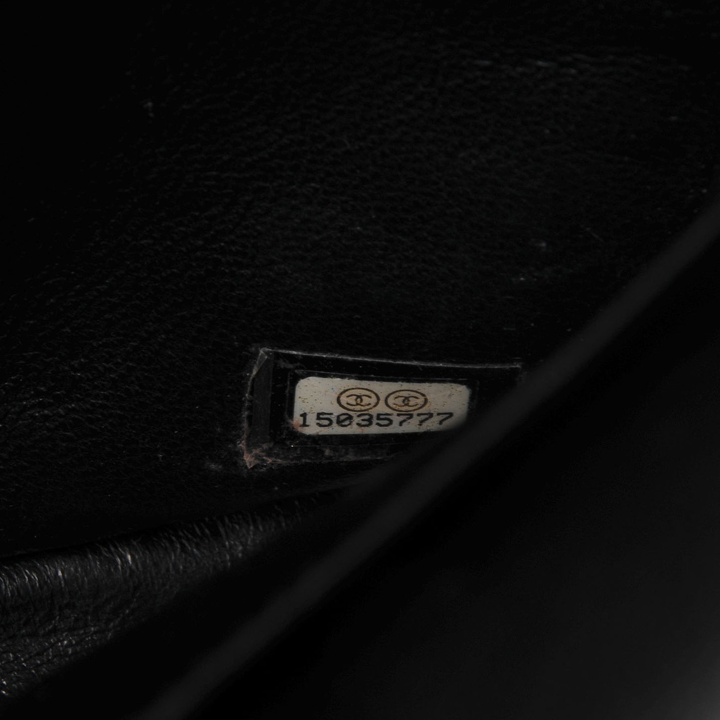 Patent Quilted Maxi Double Flap Black