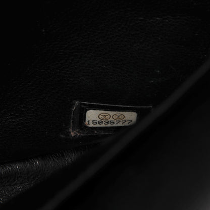 Chanel Patent Quilted Maxi Double Flap Black 10 of 10