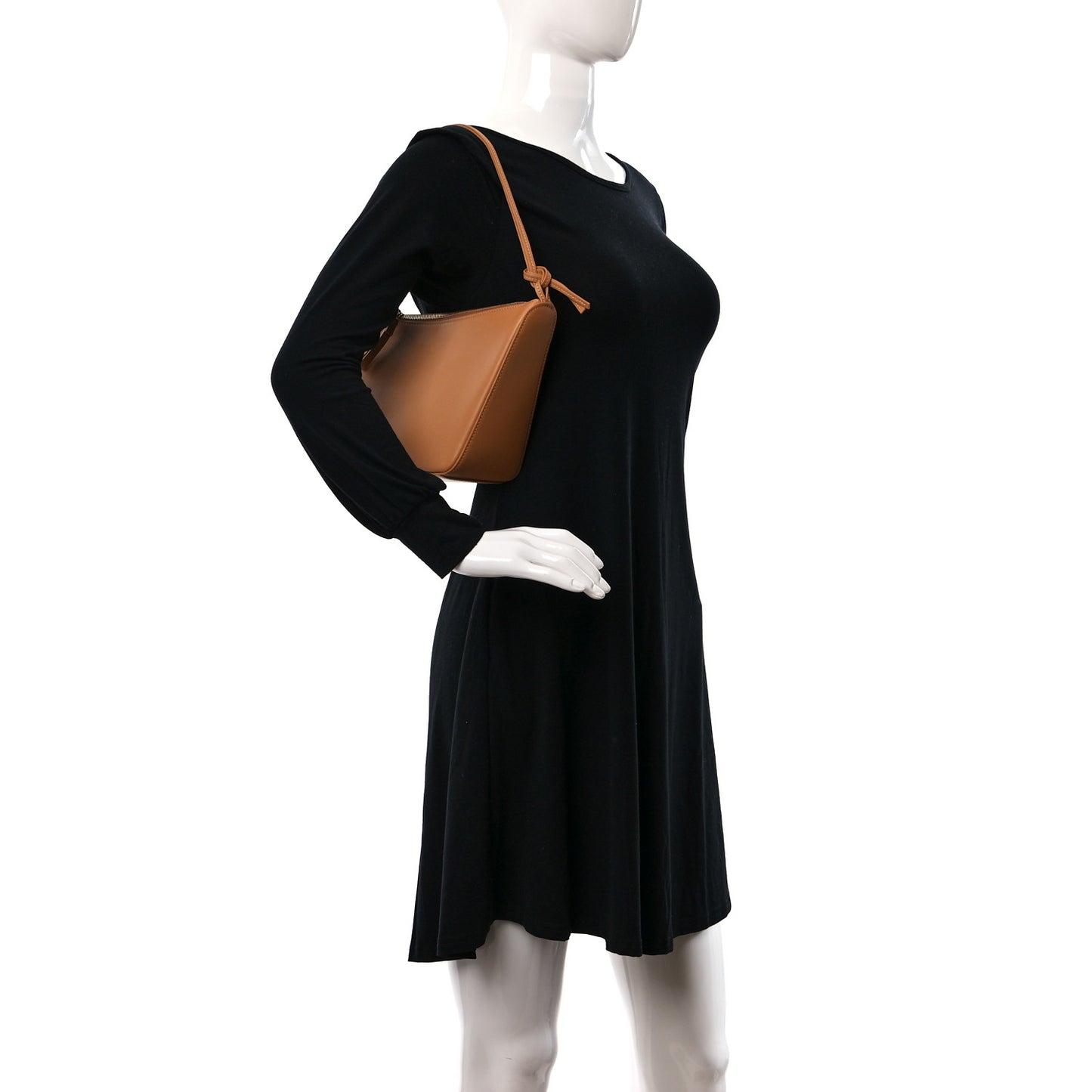 Calfskin Mini Hammock Hobo Warm Desert