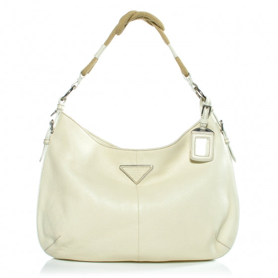 Prada Vitello Daino Rope Knot Shoulder Bag 54814 – FASHIONPHILE