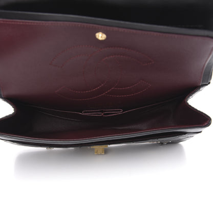 Chanel Aged Calfskin Lucky Charms 2.55 Reissue 225 Flap Black 6 of 13