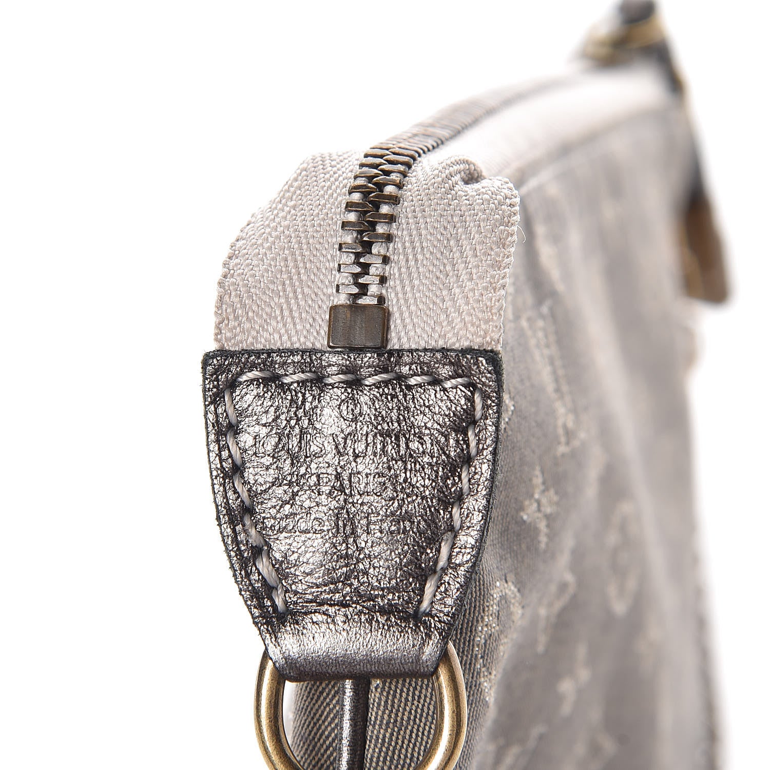 Louis Vuitton Monogram Idylle Mini Pochette Accessories Platine 6 of 6