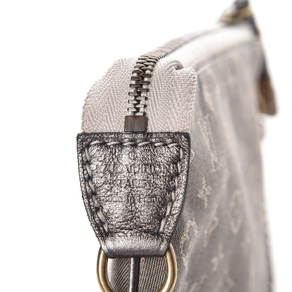 Louis Vuitton Monogram Idylle Mini Pochette Accessories Platine 6 of 6