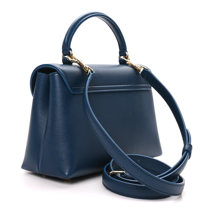 Celine Supple Grained Calfskin Teen Nino Teal Blue 3 of 9