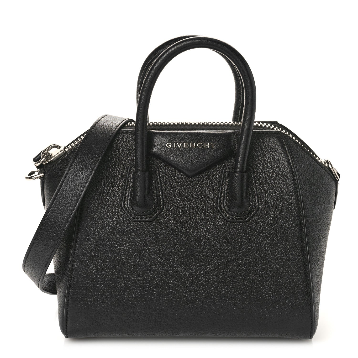 Givenchy Sugar Goatskin Mini Antigona Black 1 of 9