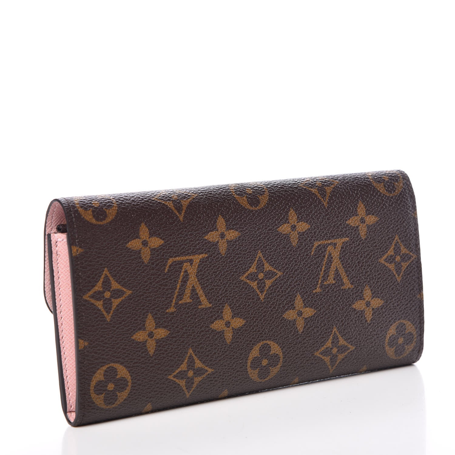 Louis Vuitton Monogram Emilie Wallet Rose Ballerine 3 of 8